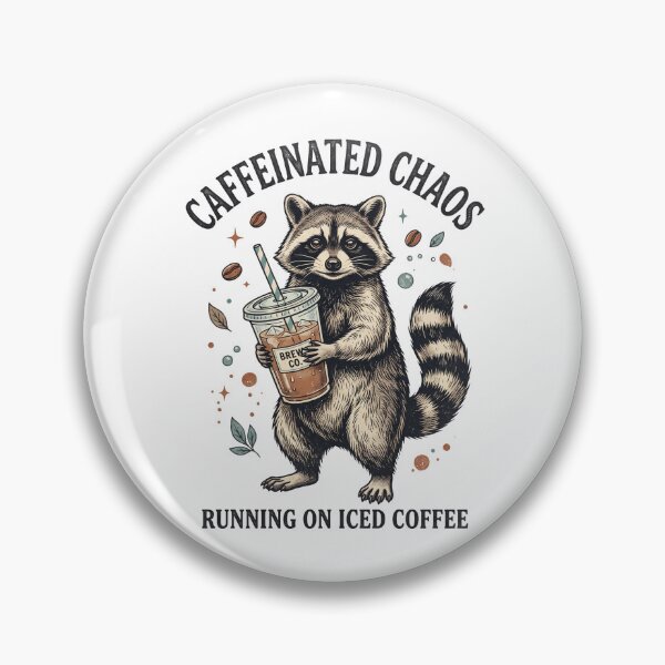 Item preview, Coffee Raccoon designed and sold by Roy & Tiffany.