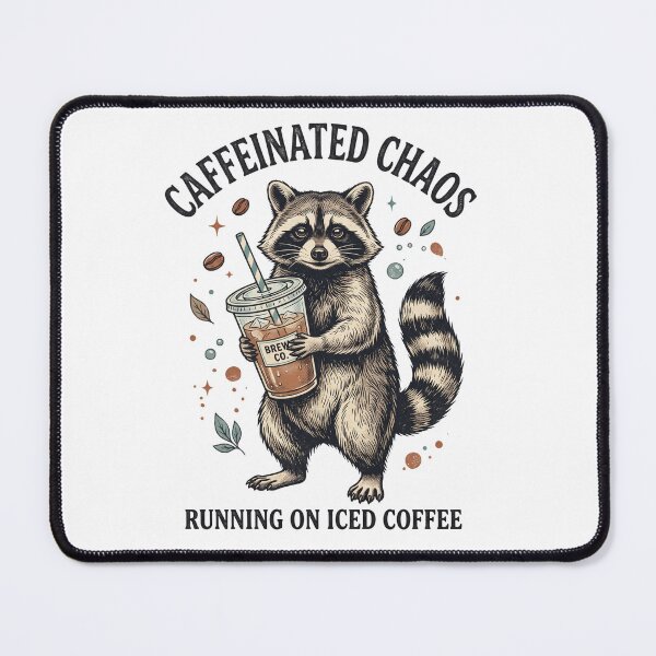 Item preview, Coffee Raccoon designed and sold by Tiffany Roy.