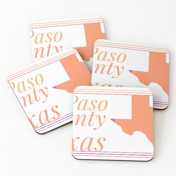 Item preview, El Paso County Texas Highlighted on State Map designed and sold by TheIconSmith.