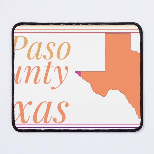 Item preview, El Paso County Texas Highlighted on State Map designed and sold by TheIconSmith.