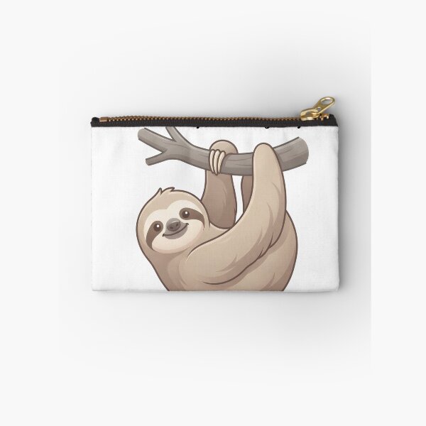 Item preview, Cute Three Toed Sloth Hanging Branch designed and sold by Aminlazir.
