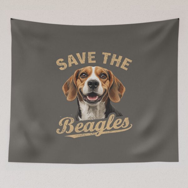 Item preview, SAVE THE BEAGLES designed and sold by BKDIGITALSHOP.