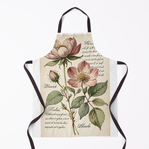 Item preview, Art - Vintage Herbarium Sheet, Delicacy of Wild Roses designed and sold by Reverso-Design.