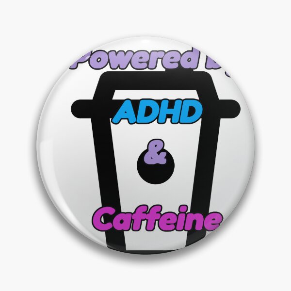 Item preview, Funny Neurodiversity tshirt - ADHD And Caffeine designed and sold by NeuroShirts.