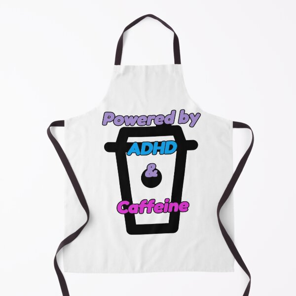 Item preview, Funny Neurodiversity tshirt - ADHD And Caffeine designed and sold by NeuroShirts.