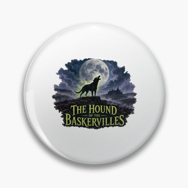 Item preview, The Hound of the Baskervilles – Moonlit Moor Howl designed and sold by Fenay Designs.