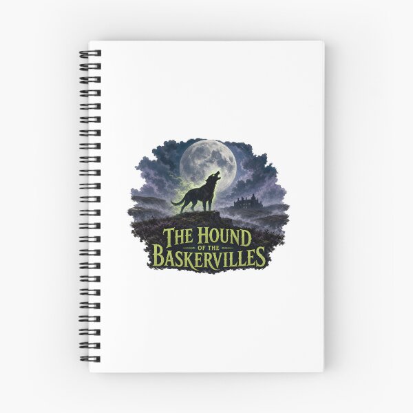 Item preview, The Hound of the Baskervilles – Moonlit Moor Howl designed and sold by Fenay Designs.