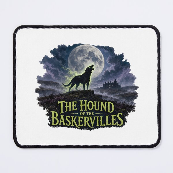 Item preview, The Hound of the Baskervilles – Moonlit Moor Howl designed and sold by Fenay Designs.