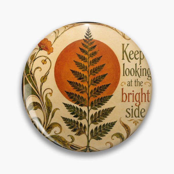 Item preview, Botanical Soul Art & Gentle Reminders - Keep Looking at the bright side #2 designed and sold by Helios Be. Lavsh.