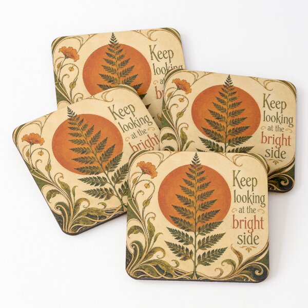 Item preview, Botanical Soul Art & Gentle Reminders - Keep Looking at the bright side #2 designed and sold by Helios Be. Lavsh.