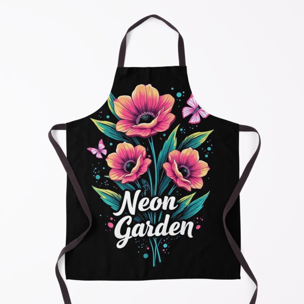 Item preview, Neon Garden Electric Floral Maximalist Design designed and sold by Art&Fun.