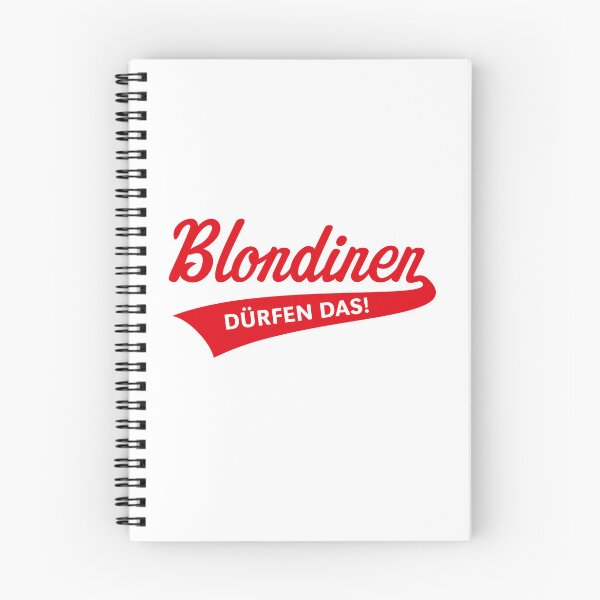 Item preview, Blondes Are Allowed To Do That! (Blonde / Blonde / Lettering / V2 / Red) designed and sold by MrFaulbaum.
