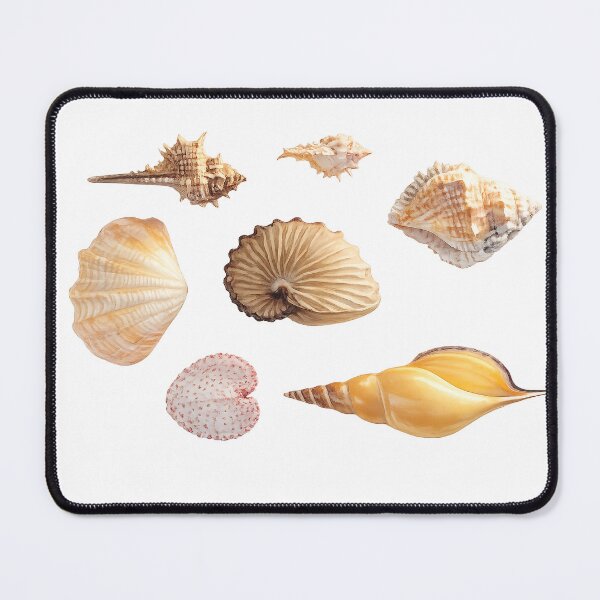 Item preview, Watercolor Seashells designed and sold by VitSArt.