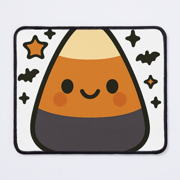 Item preview, Cute Candy Corn — Spooky Season Halloween Illustration designed and sold by JuanmaLW.