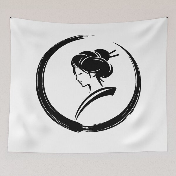 Item preview, Silhouette Geisha designed and sold by FrenchRomani.