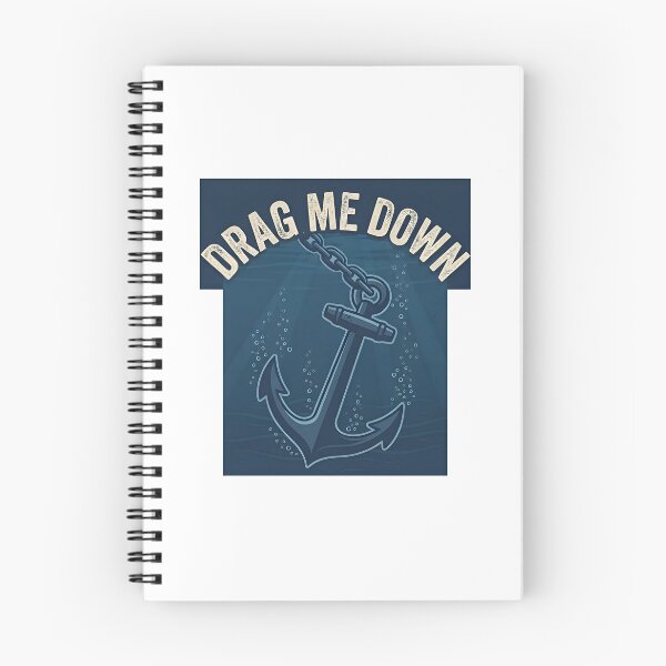 Item preview, DRAG ME DOWN - Anchor Ocean Weight designed and sold by Zazz Lee.