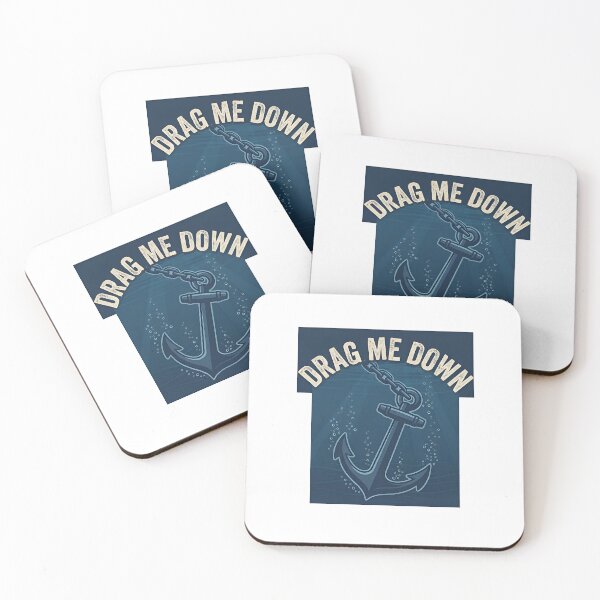 Item preview, DRAG ME DOWN - Anchor Ocean Weight designed and sold by Zazz Lee.