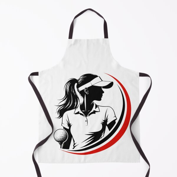 Item preview, Ladies Golfer Swing | Modern Golf Art designed and sold by mArtWear.