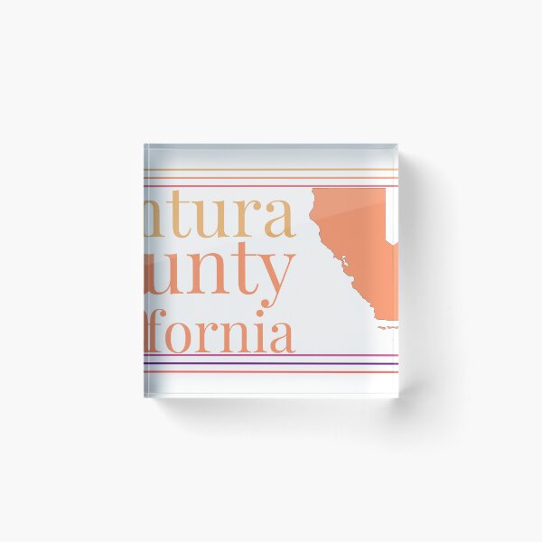 Item preview, Ventura County California Highlighted on State Map designed and sold by TheIconSmith.