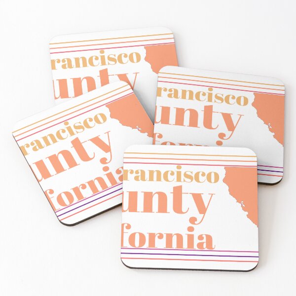 Item preview, San Francisco County California Highlighted on State Map designed and sold by TheIconSmith.