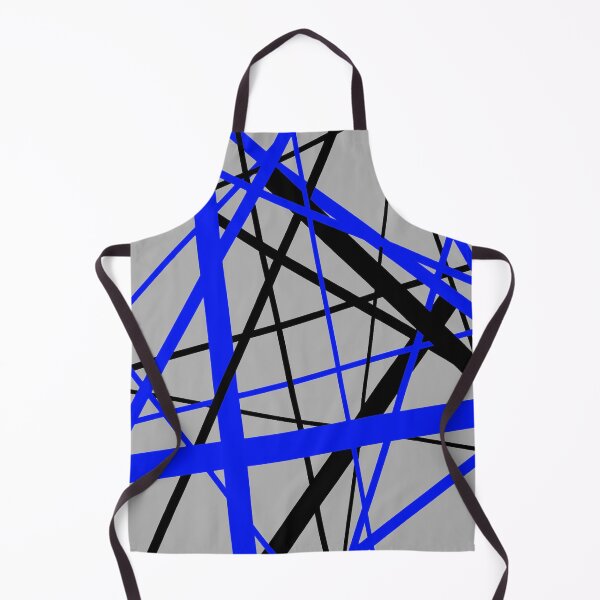 Item preview, Diagonal Dynamics Blue and Black (On Grey) designed and sold by taiche.