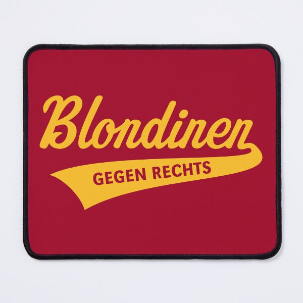 Item preview, Blondes Against the Right (Blonde / Blonde / Lettering / Gold) designed and sold by MrFaulbaum.