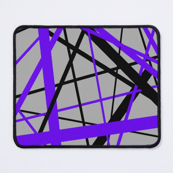Item preview, Diagonal Dynamics Lilac-Blue and Black (On Grey) designed and sold by taiche.