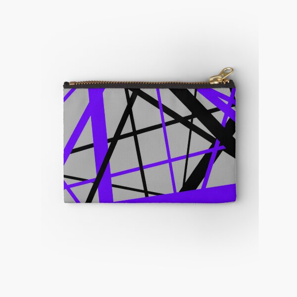 Item preview, Diagonal Dynamics Lilac-Blue and Black (On Grey) designed and sold by taiche.