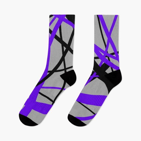 Item preview, Diagonal Dynamics Lilac-Blue and Black (On Grey) designed and sold by taiche.