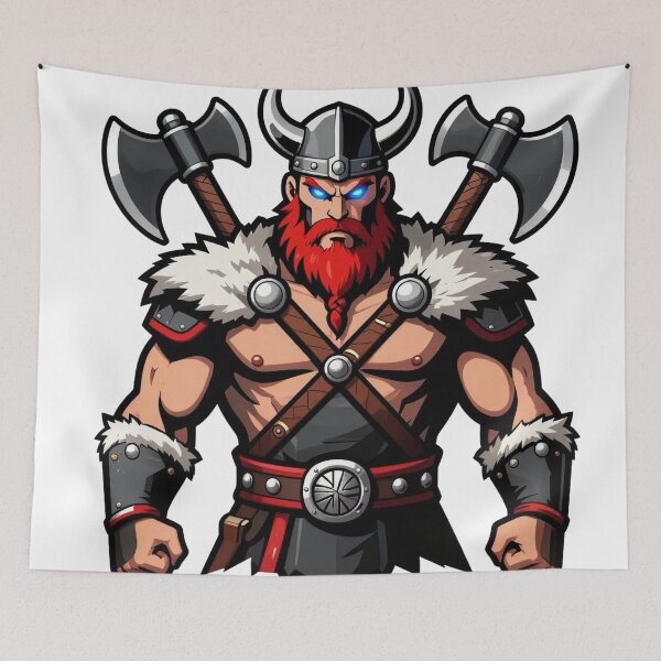 Item preview, Viking Gym Shirt designed and sold by Thompika.