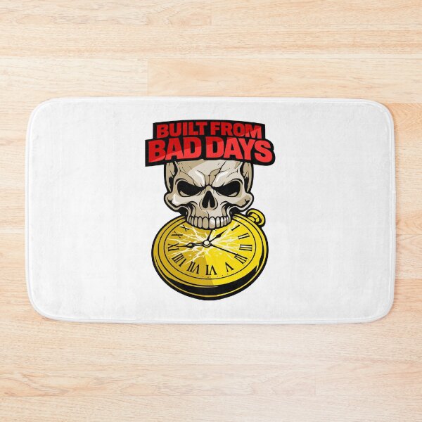 Item preview, Built From Bad Days Skull Vintage Design designed and sold by Pommes im Bett.