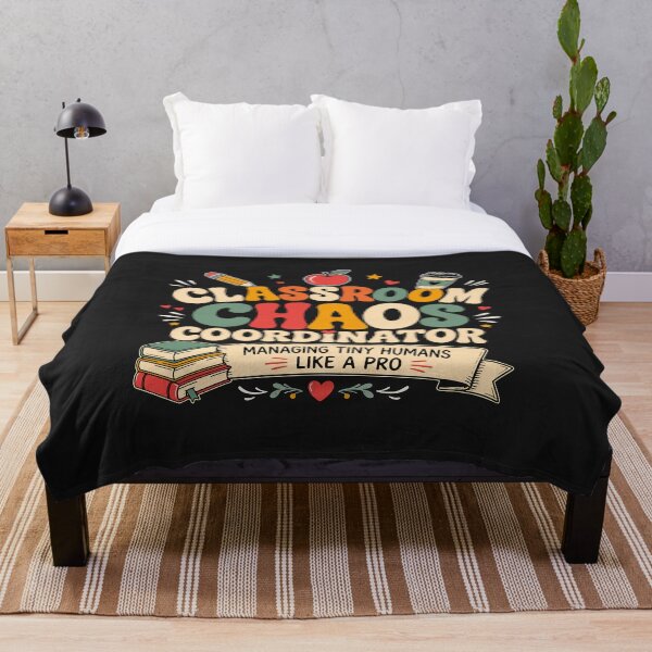 Item preview, Classroom Chaos Coordinator | Funny Teacher Retro Design designed and sold by AxisTheory.