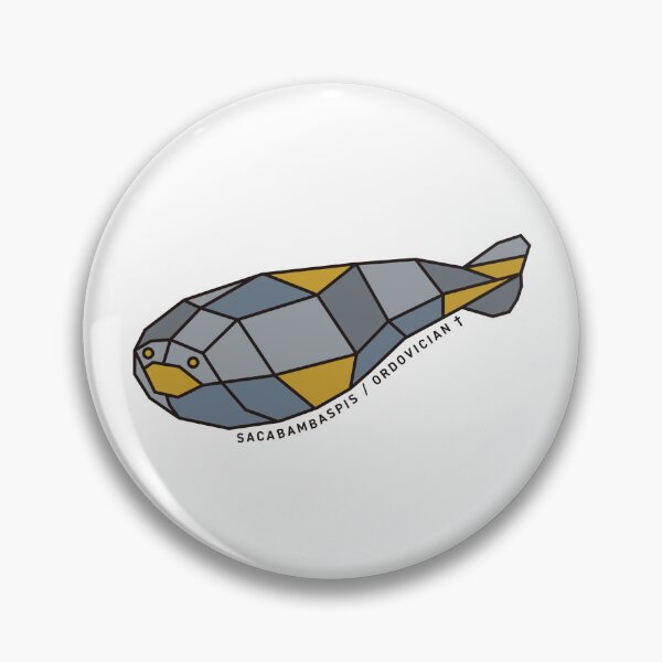 Item preview, Geometric Sacabambaspis - Mustard & Grey Accents designed and sold by AnimalsKnowAll.