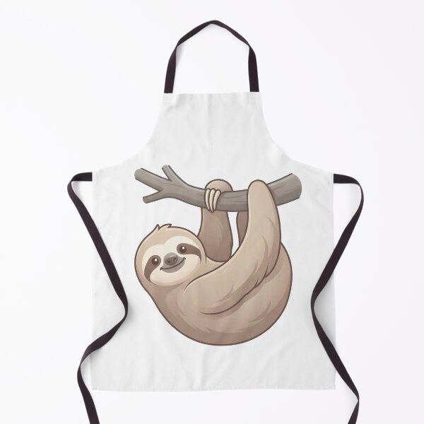 Item preview, Cute Three Toed Sloth Hanging Branch designed and sold by Aminlazir.