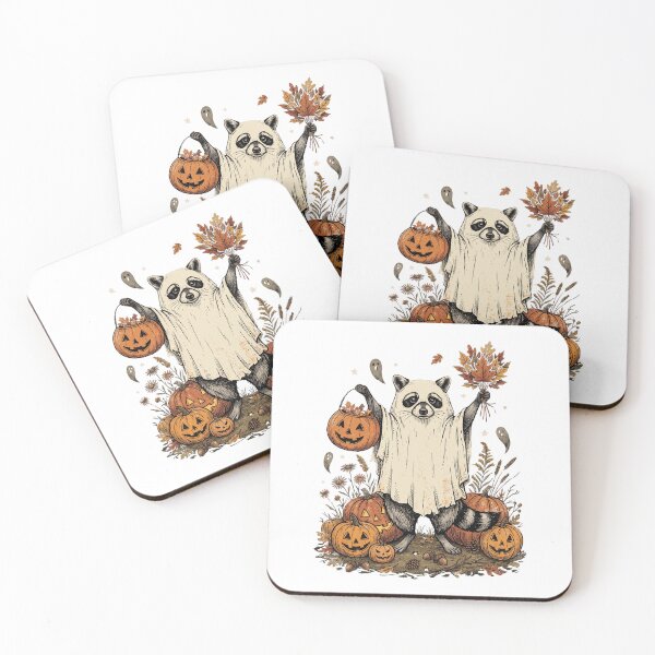 Item preview, Ghost Raccoon designed and sold by Roy & Tiffany.