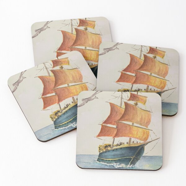 Item preview, Tall Ship ana the Albatross. designed and sold by Dwyte2U2.