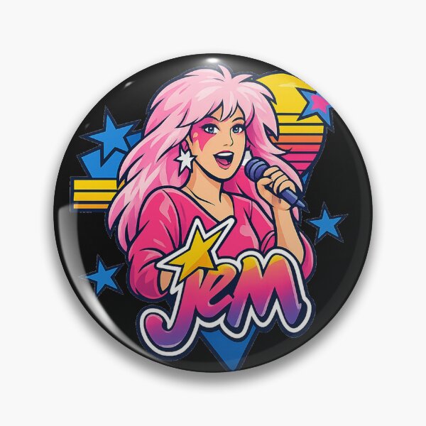 Artikelvorschau, Jem and the Holograms Retro Grafik-T-Shirt entworfen und verkauft von curiouschimp.