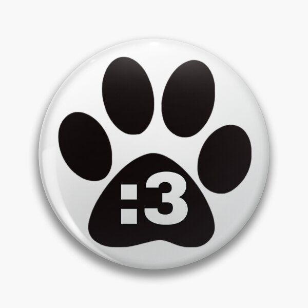 Item preview, Furry Paw  Emoticon :3 designed and sold by PopBubbleShop.