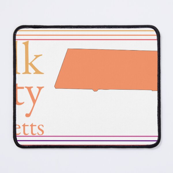Item preview, Suffolk County Massachusetts Highlighted on State Map designed and sold by TheIconSmith.