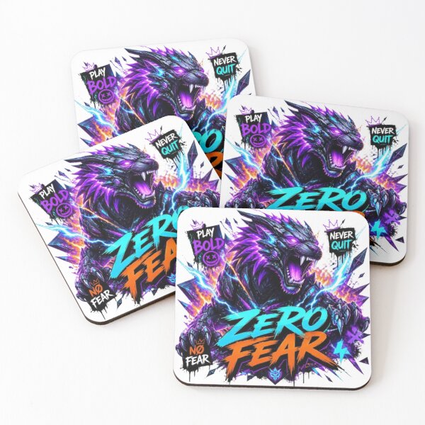 Item preview, ZERO FEAR | Fearless Urban Graffiti Gamer Design designed and sold by Stylestickers55.