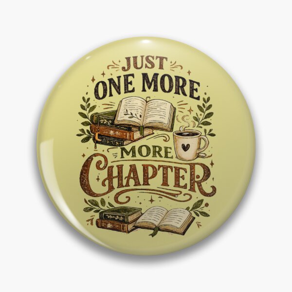Item preview, Just One More Chapter designed and sold by StockAnime.