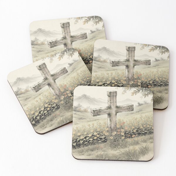 Item preview, The Flower Field Tombstone designed and sold by HezeOtakuArt.