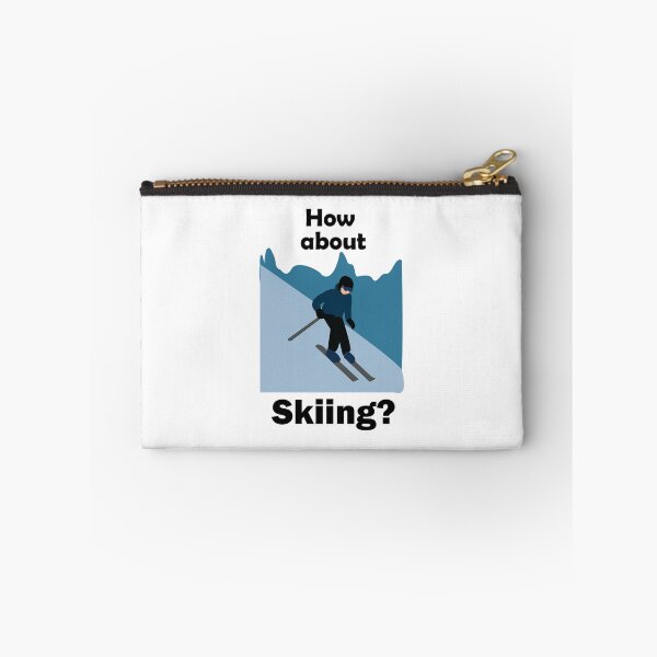Aperçu de l'œuvre Skier Skieur Et si on skiait ? créée et vendue par Nisha Prabhu.