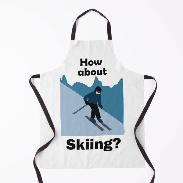 Item preview, Skiing Skier How About Skiing Ski designed and sold by Nisha Prabhu.