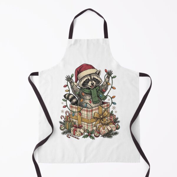 Item preview, Christmas Raccoon designed and sold by Roy & Tiffany.