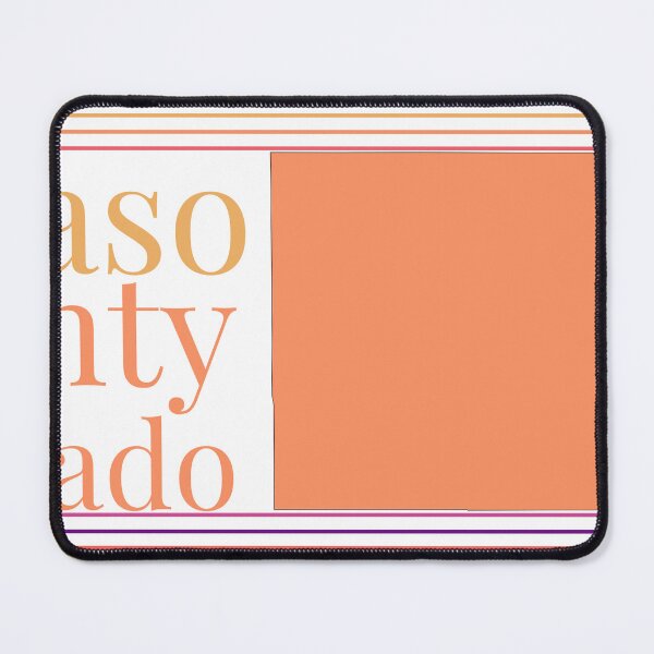 Item preview, El Paso County Colorado Highlighted on State Map designed and sold by TheIconSmith.