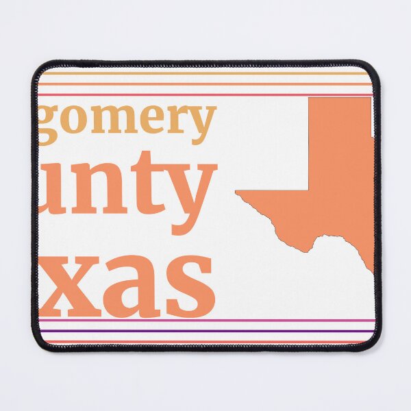 Item preview, Montgomery County Texas Highlighted on State Map designed and sold by TheIconSmith.
