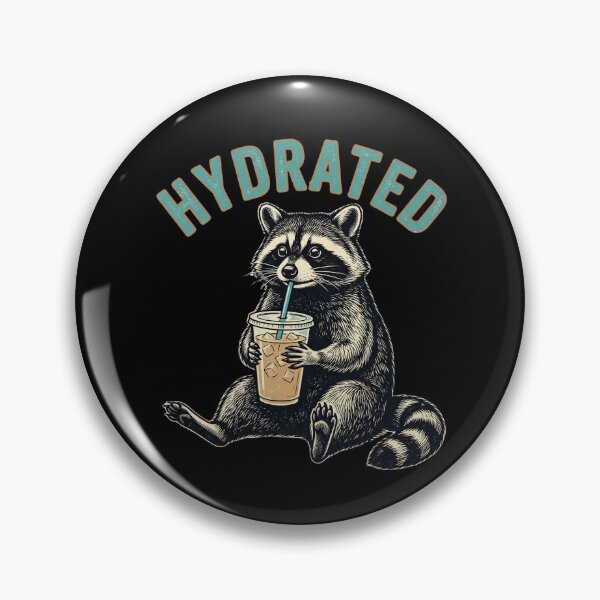 Item preview, Hydrated Raccoon designed and sold by Roy & Tiffany.