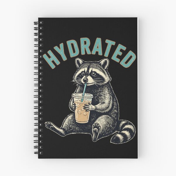 Item preview, Hydrated Raccoon designed and sold by Tiffany Roy.