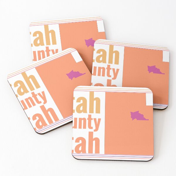 Item preview, Utah County Utah Highlighted on State Map designed and sold by TheIconSmith.